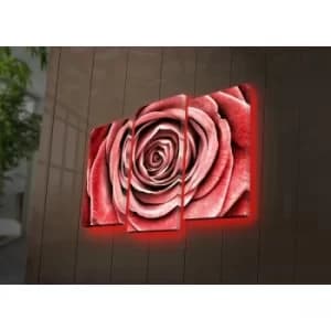 3PATDACT-15 Multicolor Decorative LED Lighted Canvas Painting (3 Pieces)