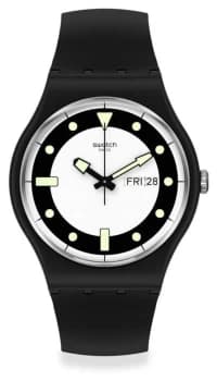 Swatch NEW GENT BLA_DIV Bio-ceramic SO32B705 Watch