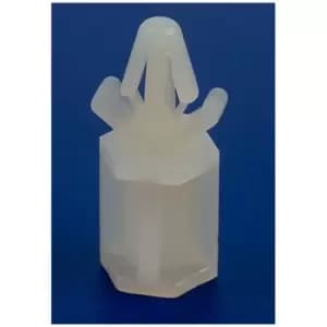 R-TECH 524343 Standard Nylon PCB Pillar 12.7mm - Pack Of 25