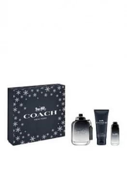 Coach For Men 100ml Eau de Toilette + 15ml Eau de Toilette + 100ml Shower Gel