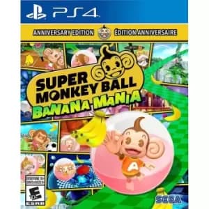 Super Monkey Ball Banana Mania Anniversary Launch Edition PS4 Game