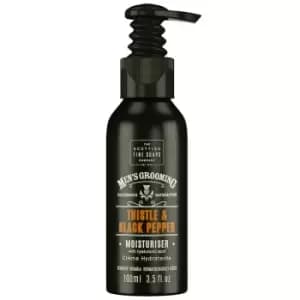 Scottish Fine Soaps Mens Grooming Thistle & Pepper Moisturiser 100ml