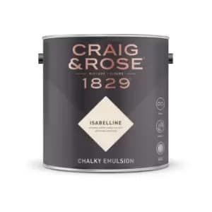 Craig & Rose Chalky Emulsion Isabelline - 5L