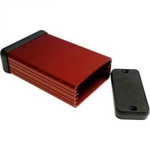 Hammond Electronics 1455C802RD Universal enclosure 280 x 191 x 66 Aluminium extruded Black (anodised)