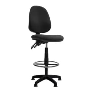 Java - D High Back Draughtsman Chair - Black
