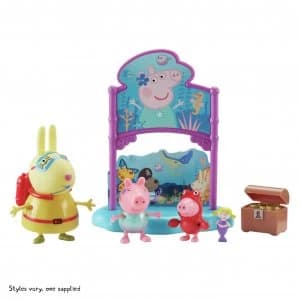 Peppa's Under the Sea Mermaid Party Book Playset