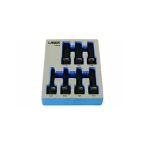 Laser - Star Impact Bit Set - 1/2in. Drive - 7pc - 7119