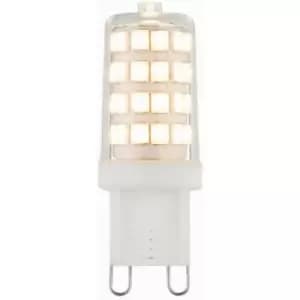 Loops - 3.5W LED G9 Light Bulb Clear Warm White 3000K 400 Lumen Mini Small Indoor Lamp