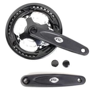 ETC Chainset Alloy/Steel 24/34/42 Teeth 152mm With Guard