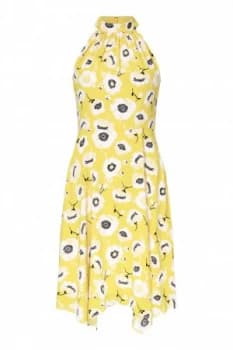 Adrianna Papell Graphic Multicolour Floral Dress Multi Coloured