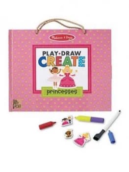 Melissa & Doug Reusable Drawing And Magnet Kit Princess