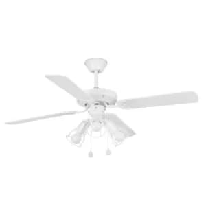 Yakarta LED White Ceiling Fan