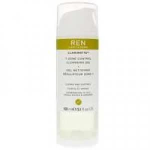 REN Clean Skincare Face Clarimatte T-Zone Control Cleansing Gel 150ml / 5.1 fl.oz.