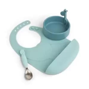 Done By Deer Friends Peekaboo Silicone Dinner Set - Baby Gift Set
