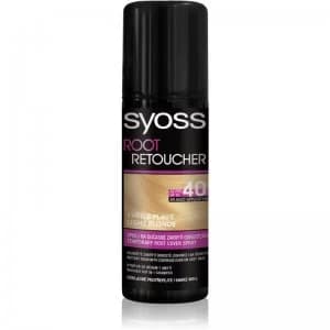 Syoss Root Retoucher Root Touch-Up Hair Dye in Spray Shade Light Blonde 120ml