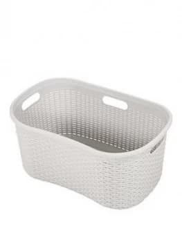 Addis 40L Rattan Hipster Laundry Basket
