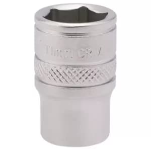 Draper Socket, 1/4" Sq. Dr., 11mm