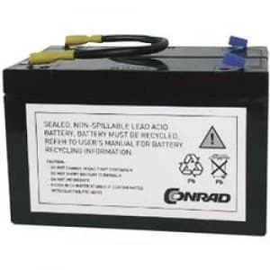 UPS battery Conrad energy replaces original battery RBC3 Suitable for model BK