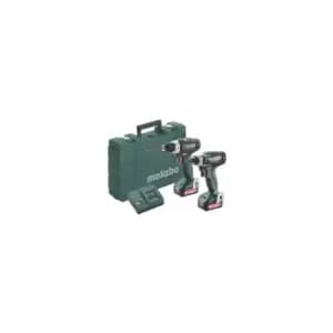 Metabo 685166000 BS 12 + SSD 12, 2 x 12V 2.0Ah, SC30, Carry Case