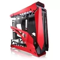 Raijintek NYX PRO Aluminium Full Tower Showcase - Red Tempered Glass