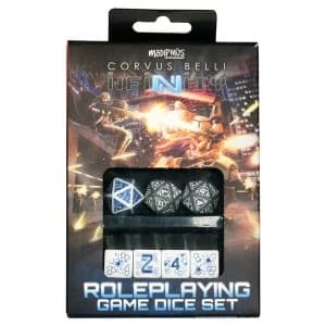 Infinity RPG Dice Set Mercenary (Set of 7)