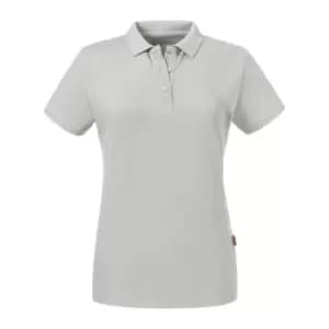 Russell Womens/Ladies Pure Organic Polo (2XL) (Stone)