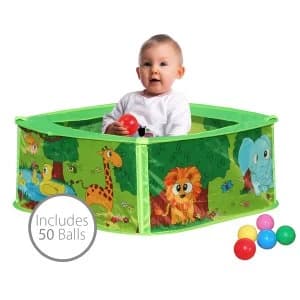 Charles Bentley Baby Pop Up Play Pen Including 50 Balls