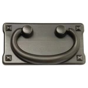 BQ Bronze effect Gate Gate pull handle Pack of 1