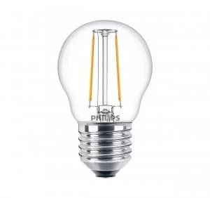 Philips 2W LEDluster ES E27 Golf Ball Very Warm White - 57415700