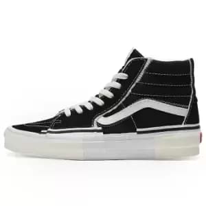 Vans Sk8-Hi, Black/True White, size: 10+, Unisex, Trainers, VN0005UK6BT1