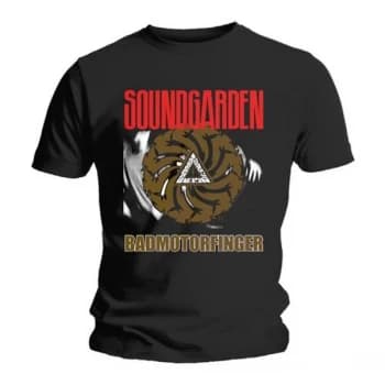 Soundgarden - Badmotorfinger V.2 Unisex Large T-Shirt - Black