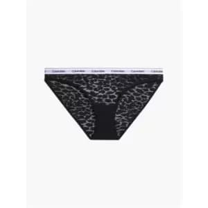 Calvin Klein Lace Bikini Briefs - Black