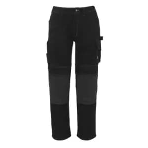 Mascot 05079-010 Hardwear Trousers with Kneepad Pockets - Black - L35W34.5
