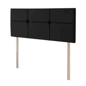 Silentnight Arezzo 150 King Size Headboard - Ebony Woven