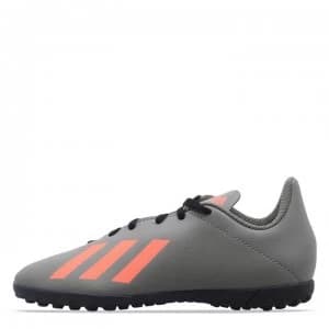 adidas X 19.4 Junior Astro Turf Trainers - Leg Green/Orange