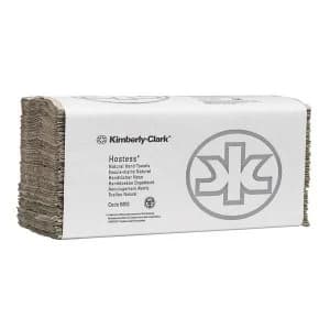 Hostess Kimberly Clark Hand Towels Brown 20 Sleeves of 180 Towels
