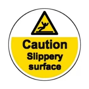 Caution Slippery Floor Surface - Sav (200 X 300MM)