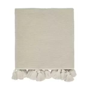 William Morris Pure Torshavn Woven Throw, Linen