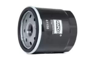 MAPCO Oil filter MERCEDES-BENZ,RENAULT,NISSAN 61158 6071840225,A6071840225,1520800Q1D Engine oil filter 1520800Q1J,152085488R,152089599R,7711945905