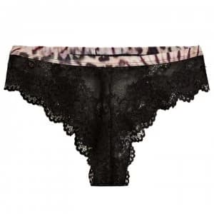 Guess Leopard Brizillian - Black JBLK