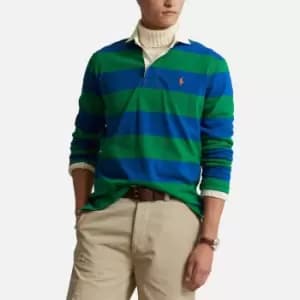 Polo Ralph Lauren Striped Cotton Rugby Shirt - M