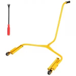 VEVOR Tire Dolly 450 LBS Load Capacity Wheel Dolly Truck Tire Wheel Dolly Heavy Duty Cart Easy to Use Tire Lifting Tool