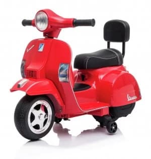 6V Vespa Battery Ride-on - Red