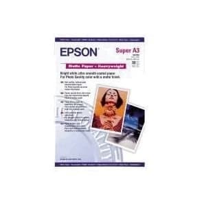 Original Epson A3 Heavy Weight Matte Paper 50 Sheets 167gsm
