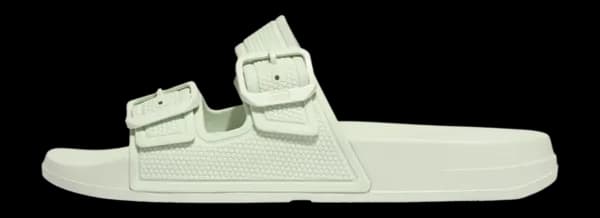 Fitflop Womens iQUSHION Adjustable Buckle Sliders UK Size 5 (EU 38) Sagebrush FIT044-SAGE-5