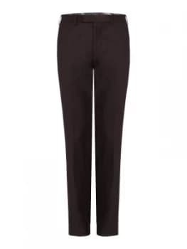Ted Baker Mens Beriman Flannel Trousers Berry