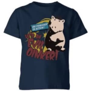Toy Story Evil Oinker Kids T-Shirt - Navy - 11-12 Years