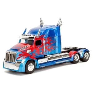 Optimus Prime Western Star 5700 XE Transformers The Last Knight Jada Diecast Model 124