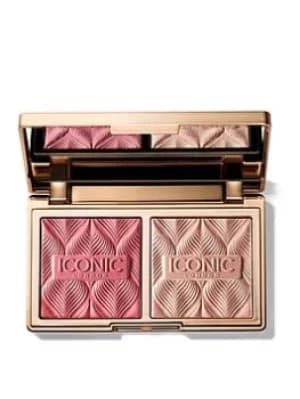 Iconic London Silk Glow Duo, Coral Glow, Women