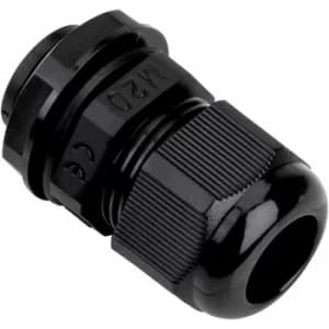 HellermannTyton NGM20-BLK M20 Cable Gland 10-14mm Black (Pack 10)